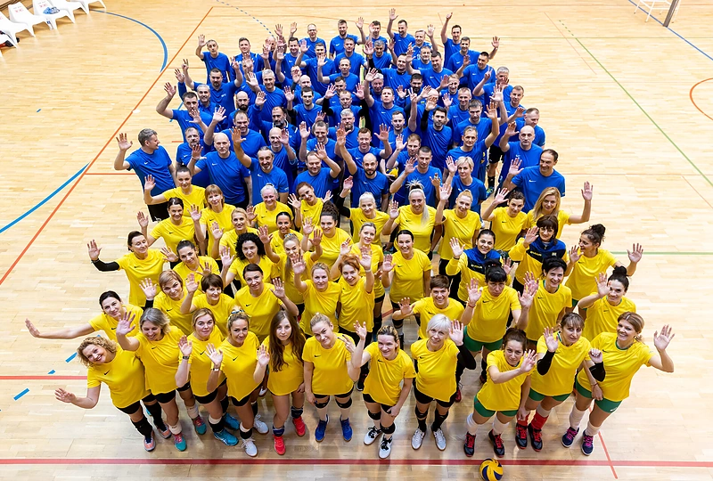 Tinklinio turnyras „Laimė Cup 2022“ / Žygimanto Gedvilos / BNS nuotr.