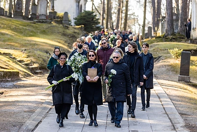 Algimanto Baltakio laidotuvės / Irmanto Gelūno nuotr.