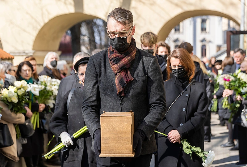 Algimanto Baltakio laidotuvės / Irmanto Gelūno nuotr.