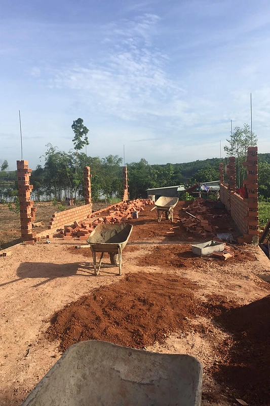 Namų statyba Vietname