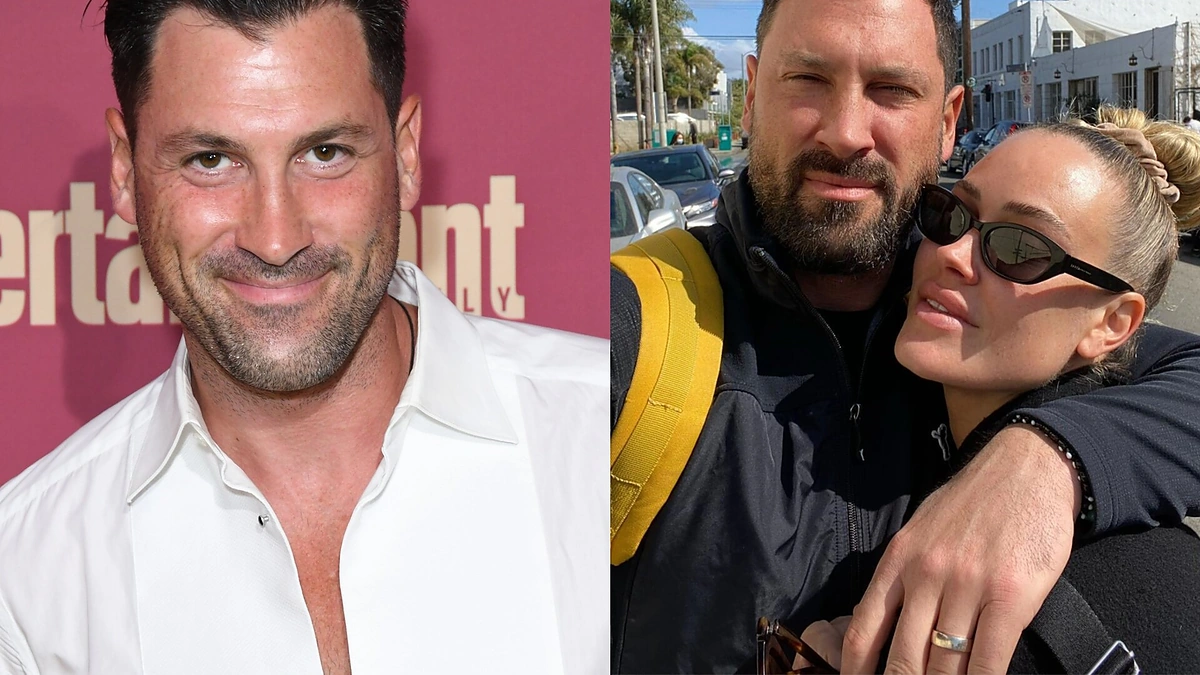 Maksimas Čmerkovskis su žmona / „Sanpix“ nuotr.