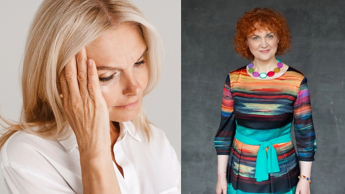 Moteris skaudančia galva / Gydytoja, farmacijos kompanijos „Aconitum“ vadovė Rima Balanaškienė