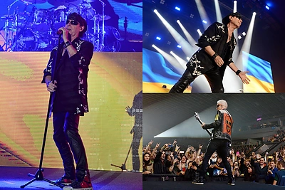 Las Vegase – „Scorpions“ žinutė Ukrainai: hite „Wind of change“ žodį „Maskva“ pakeitė kitas