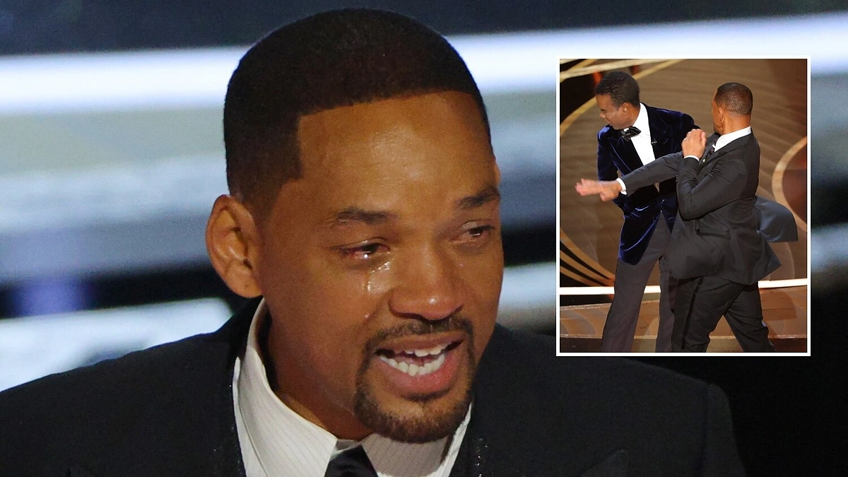 Willas Smithas vožtelėjo komikui Chrisui Rockui / Scanpix nuotr.