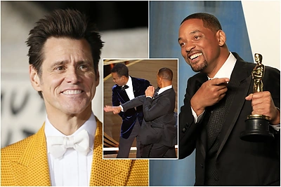 J.Carrey kritikuoja „Oskaruose“ smurtavusį W.Smithą: būtų reagavęs kitaip nei Ch.Rockas