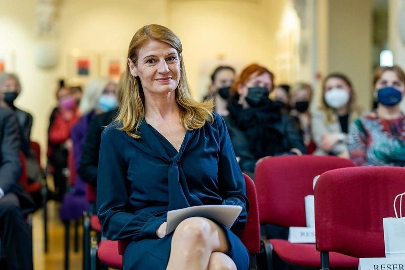 Austrijos ambasadorė Lietuvai Yvvone Raffaela Toncic-Sorinj / Luko Balandžio nuotr.