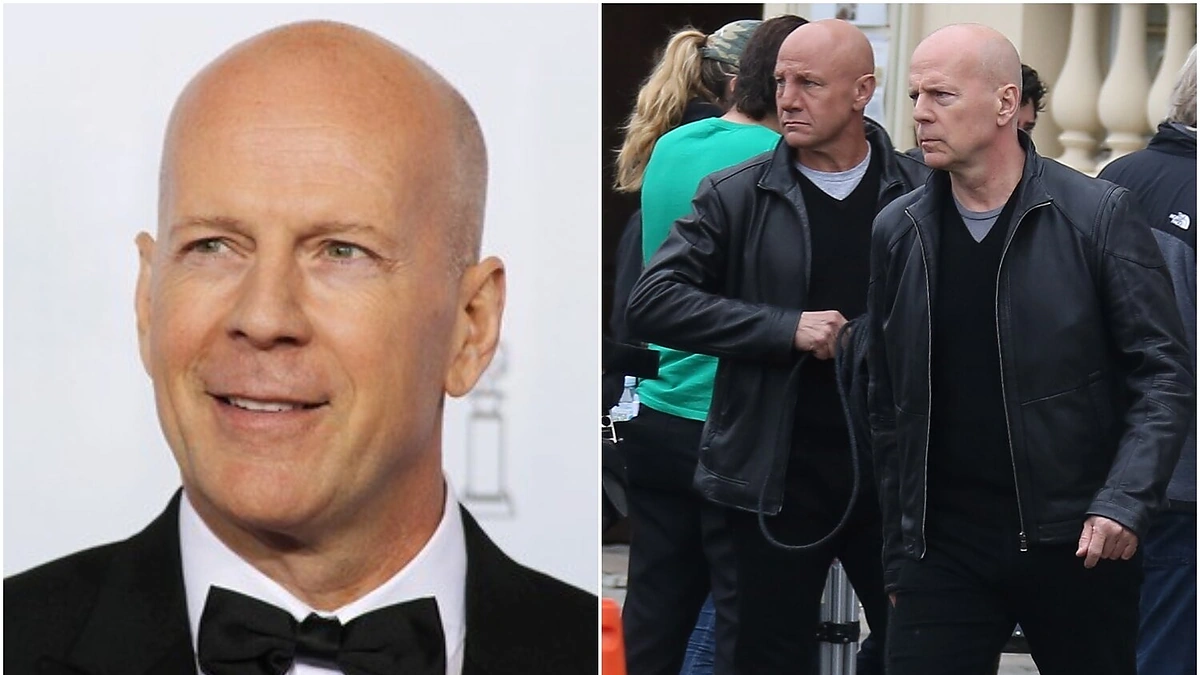 Stuartas F.Wilsonas ir Bruce'as Willisas / „Scanpix“ ir „Vida Press“ nuotr.