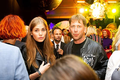 Egidijus Dragūnas ir Kotryna Kozlovaitė / BNS nuotr.