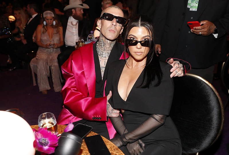 Kourtney Kardashian ir Travisas Barkeris / „Scanpix“ nuotr.