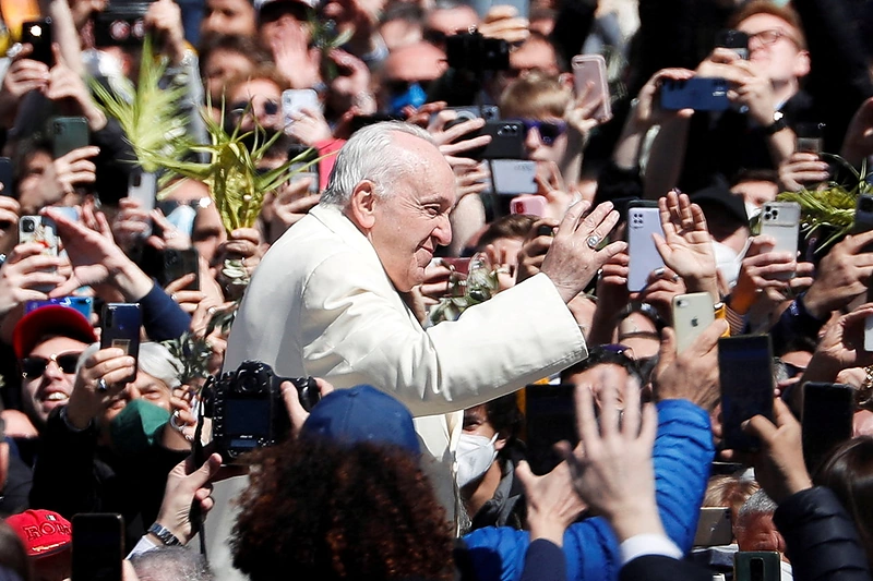 Popiežius Pranciškus / „Reuters“/„Scanpix“ nuotr.