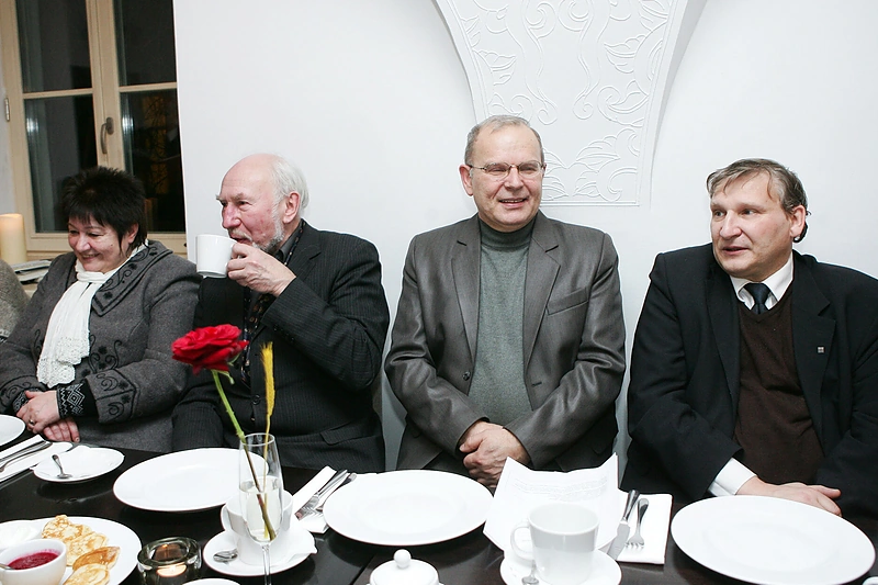 Arūnas Vaicekauskas (dešinėje) / BNS nuotr.