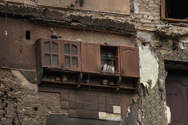 Keramikinis gaidelis Borodiankoje / „Instagram“ nuotr.