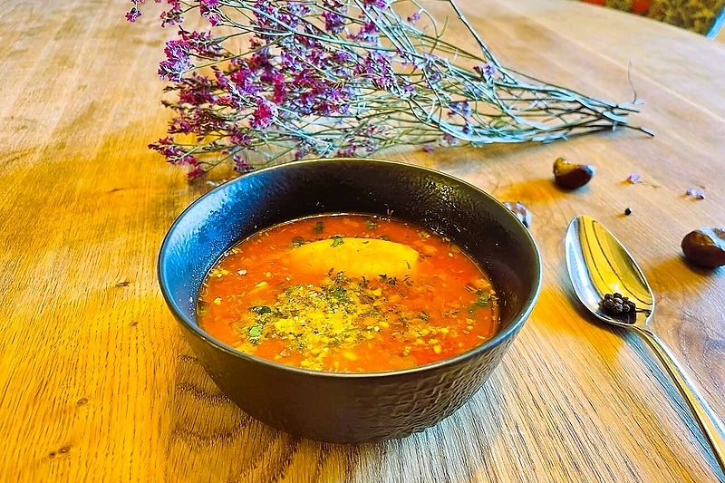 Vegetariška šiupininė sriuba / M.Sarapino nuotr.