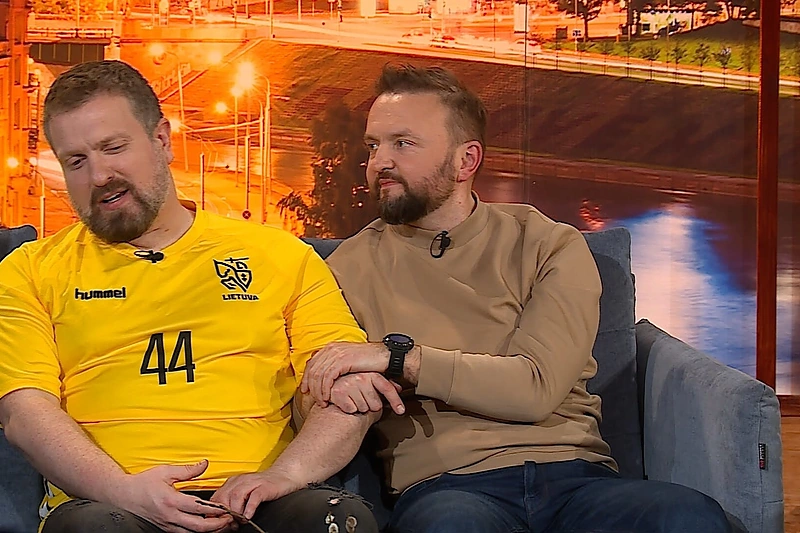 Deivydas Zvonkus ir Stanisavas Stavickis-Stano / TV3 nuotr.