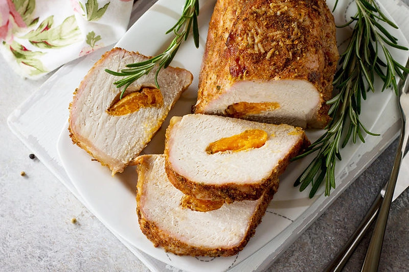 Vyniotinis su šventiniu viduriuku – abrikosais