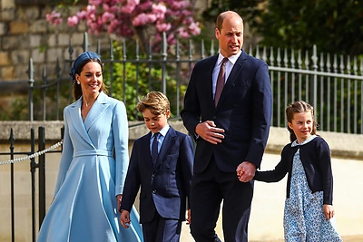 Britų karališkosios šeimos Velykos: šventė – be Elizabeth II, bet su Kembridžo hercogų vaikų debiutu