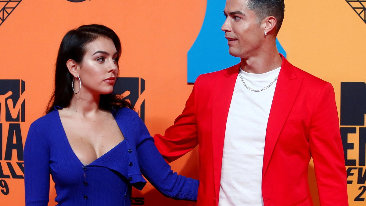 Cristiano Ronaldo ir Georgina Rodriguez / „Scanpix“ nuotr.
