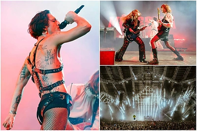 „Måneskin“ gestas festivalyje „Coachella“: dainuodami dainą Ukrainai, negailėjo keiksmų Putinui