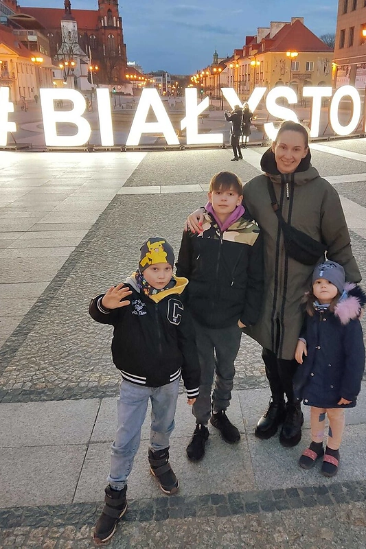 Stanislavo Stavickio šeima Balstogėje / Asmeninio albumo nuotr.