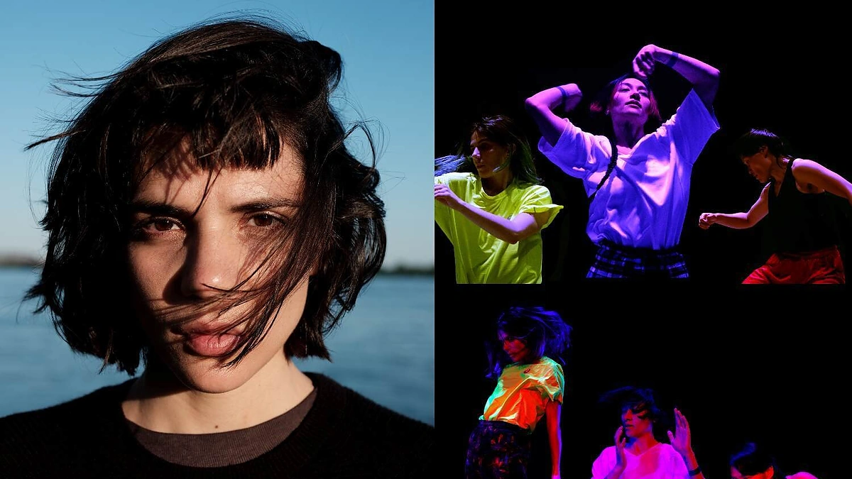 Clara Furey ir šokio pasirodymo „Dog Rising“ akimirkos