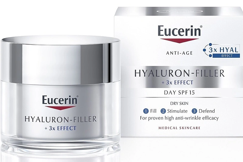 „Eucerin Hyaluron-Filler“ dieninis kremas su SPF 15