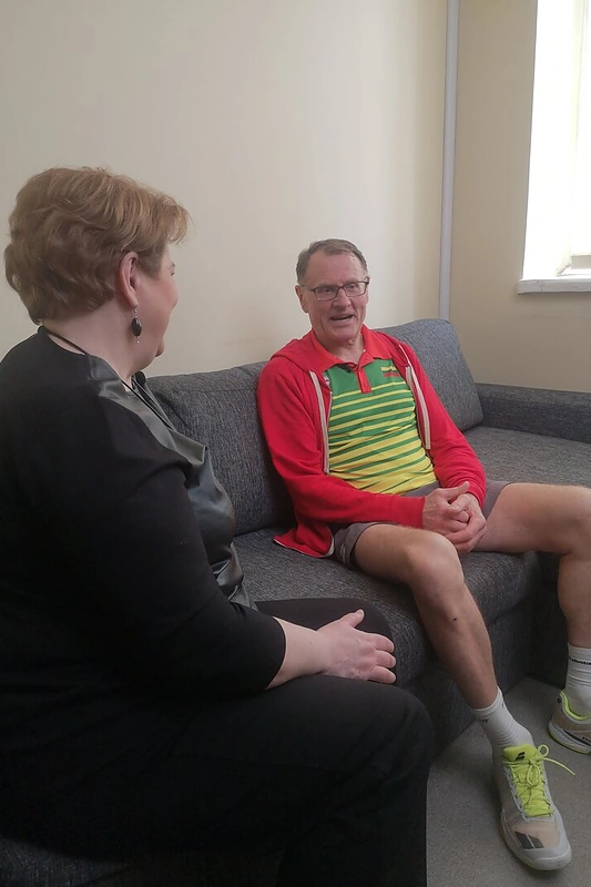 Larisa Kalpokaitė ir Jonas Andriuškevičius