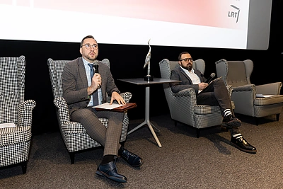 „Sidabrinė gervė“ nominantų paskelbimas / Ž.Gedvilos nuotr.