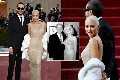 Kim Kardashian kaltinama per „Met Gala“ sugadinusi 5 mln. dolerių vertės Marilyn Monroe suknelę