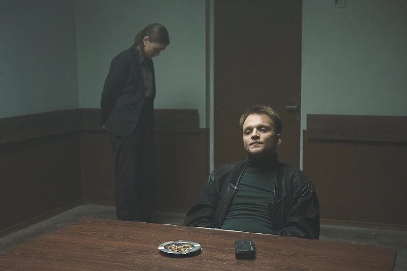 Laima Akstinaitė / Kadras iš filmo „Apklausa“