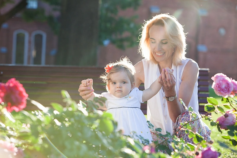 Inga Globė su dukra / Kristinos Jasudaitės nuotr.