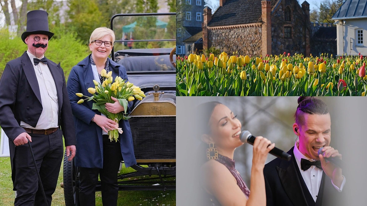 Tulpių žydėjimo šventė Burbiškio dvare / Augustės Labenskytės nuotr.