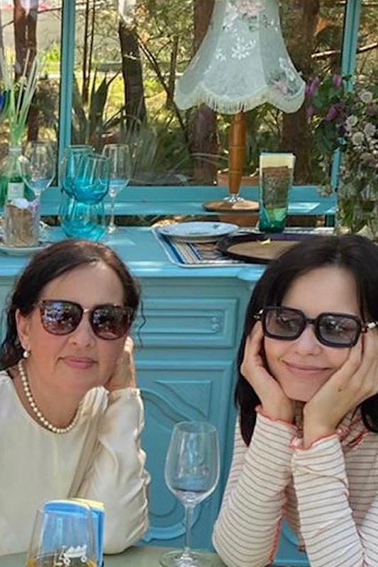 Monika Liu su mama Rita Liubiniene / Asmeninio albumo nuotr.