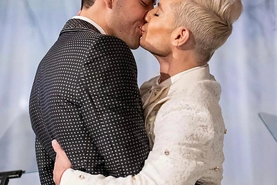 Frankie ir Hale Grande vestuvės / Socialinių tinklų nuotr.