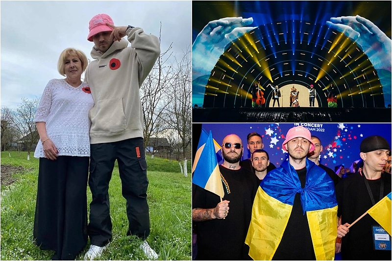 „Eurovizijos“ lyderiai „Kalush Orchestra“: negirdėti faktai, mama Stefania ir kas bus, jei laimės