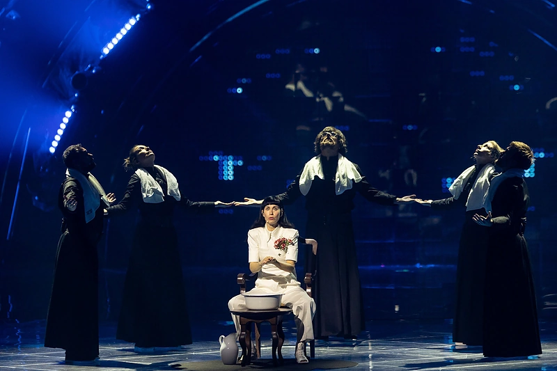 Serbijos atstovė Konstrakta / Luko Balandžio nuotr.