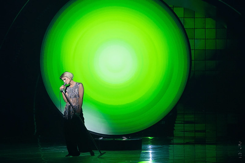 Švedijos atstovė Cornelia Jakobs / Luko Balandžio nuotr.