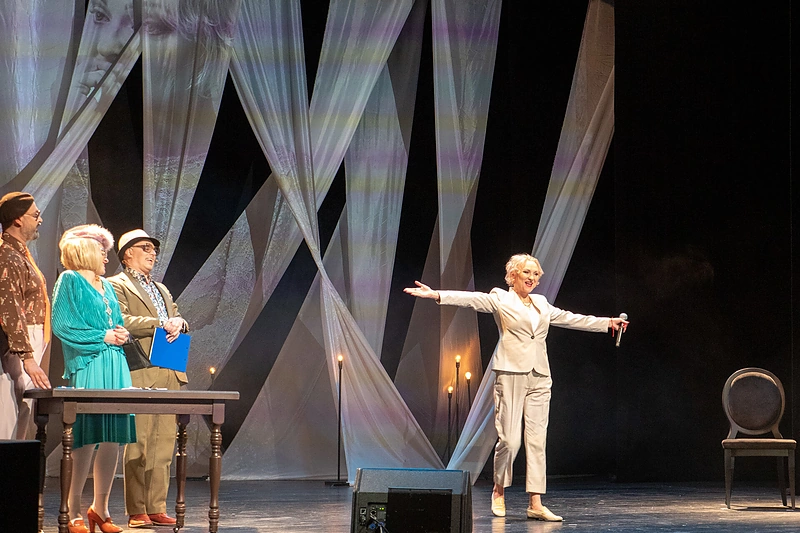 Ingos Norkutės jubiliejaus vakaras Valstybiniame Šiaulių dramos teatre / Teatro archyvo nuotr.