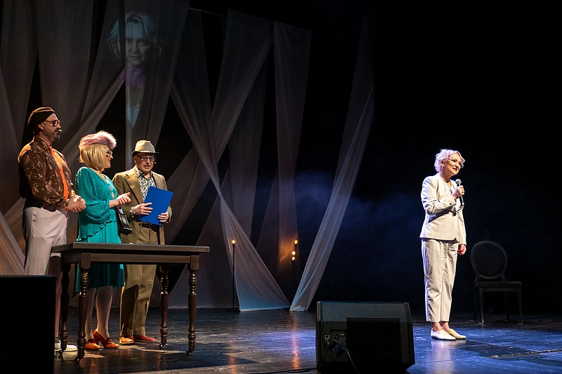 Ingos Norkutės jubiliejaus vakaras Valstybiniame Šiaulių dramos teatre / Teatro archyvo nuotr.