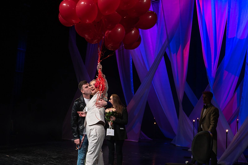 Ingos Norkutės jubiliejaus vakaras Valstybiniame Šiaulių dramos teatre / Teatro archyvo nuotr.
