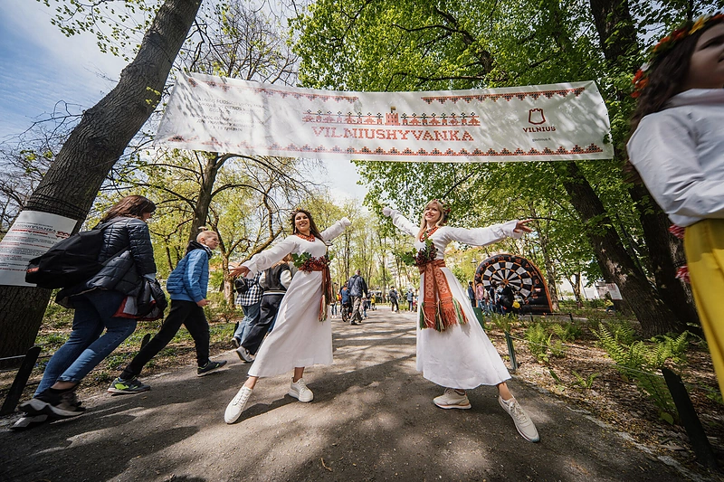 Renginių ciklo „Vilniushyvanka“ akimirka / Justino Auškelio nuotr.