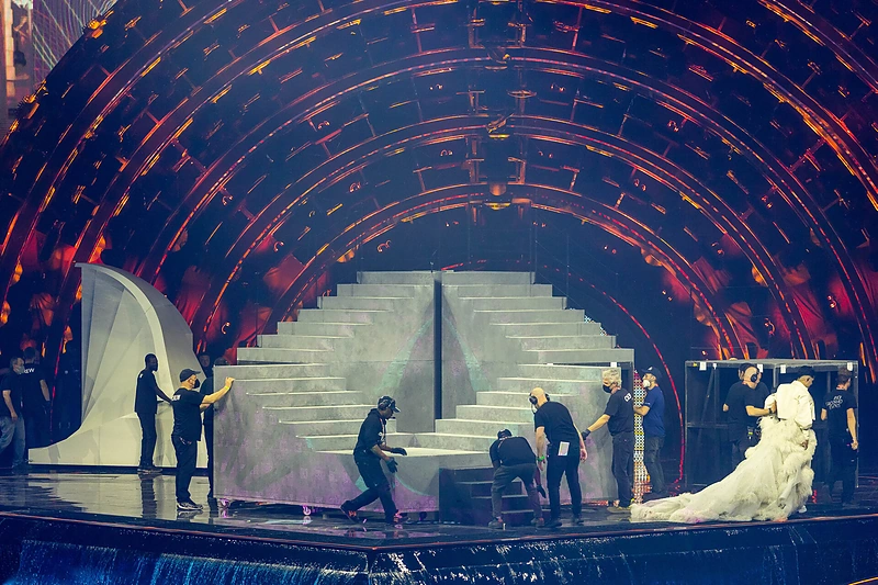 „Eurovizijos“ užkulisiai / Luko Balandžio nuotr.