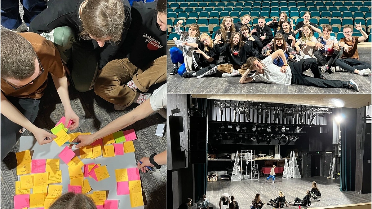 „Low Air“ „Savoj krūvoj metodo” edukacinės dirbtuvės Anykščiuose / Teatro archyvo nuotr.