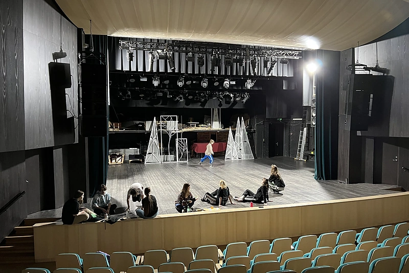 „Low Air“ „Savoj krūvoj metodo” edukacinės dirbtuvės Anykščiuose / Teatro archyvo nuotr.