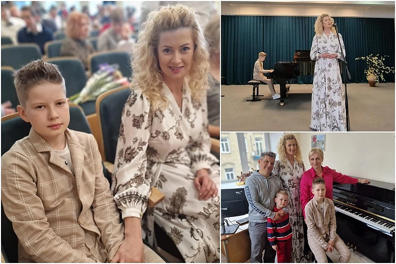 Renata Norvilė pirmąkart žengė į sceną su sūnumi Emiliu: „Buvo ir jaudulio, ir pykčių“