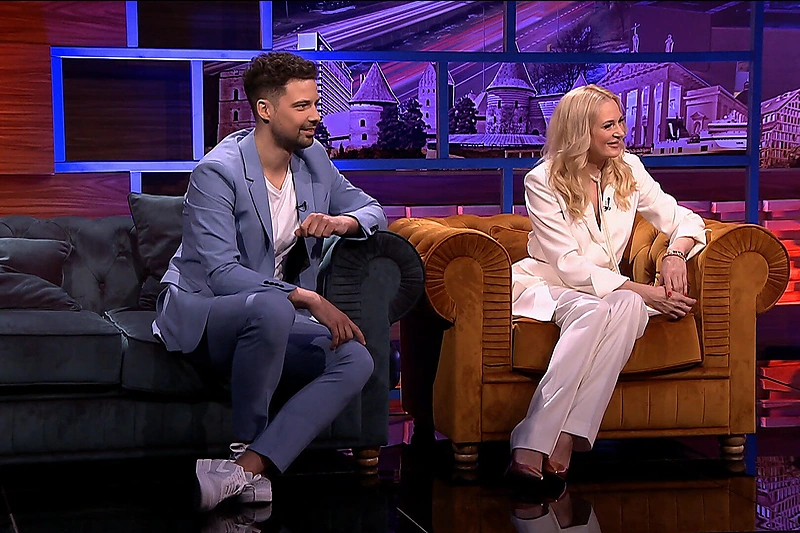 Rasa Barauskaitė ir Petrys Daunys / Stop kadras