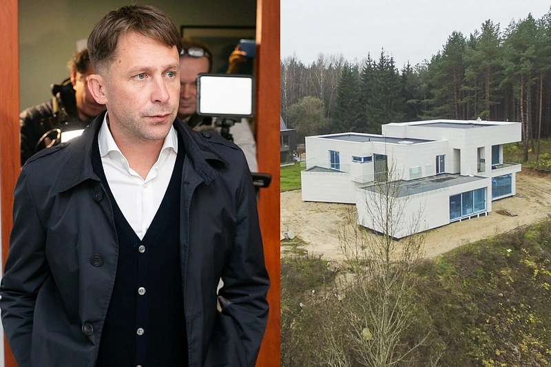 Statybų inspekcija: E.Dragūnas turi nugriauti regioniniame parke pastatytą namą