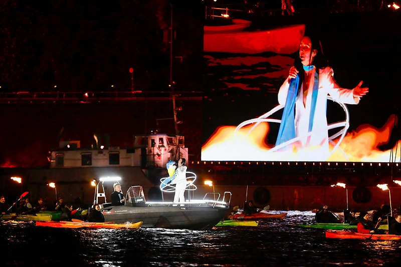 Kauno didysis šou „Santaka“ / Teodoro Biliūno / BNS nuotr.
