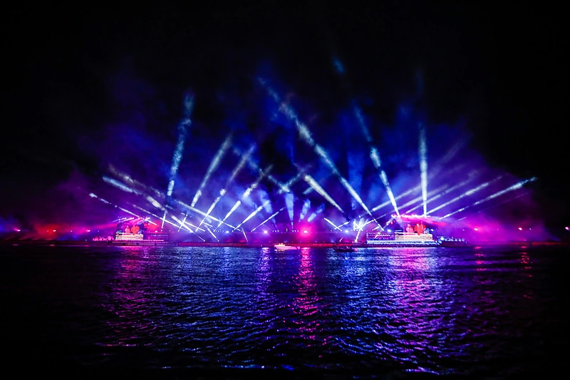 Kauno didysis šou „Santaka“ / Teodoro Biliūno / BNS nuotr.