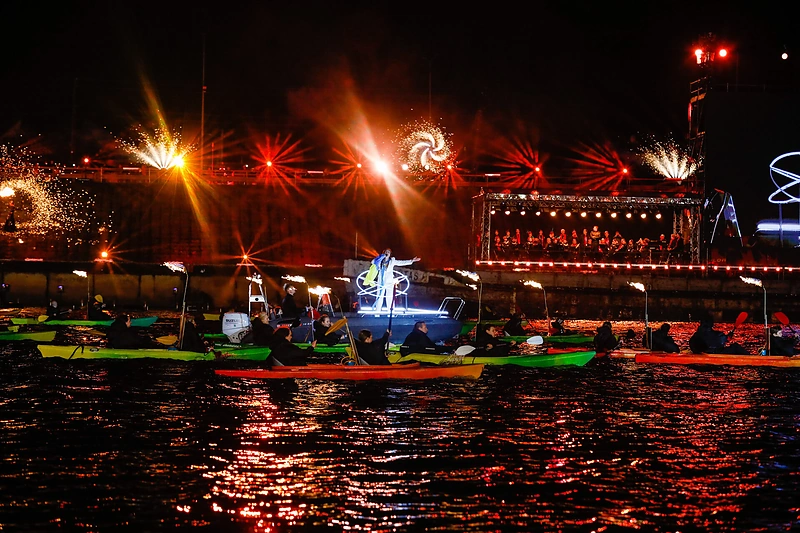 Kauno didysis šou „Santaka“ / Teodoro Biliūno / BNS nuotr.