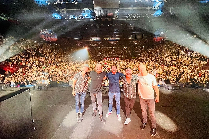 Jamesas Bluntas Italijoje / Asmeninio albumo nuotr.